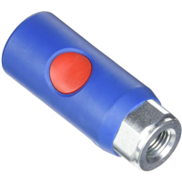 TRUFLATE COUPLING ON PLATE with 1/4 FNPT