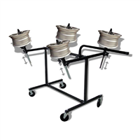 Heavy Duty Adjustable Wheel Rack