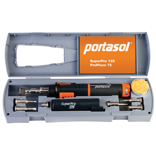 PortasolÂ® Self Igniting Soldering Iron and Heat Tool Kit