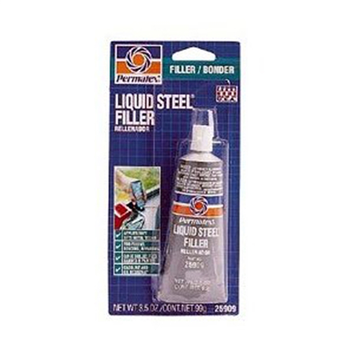 Liquid Metal Filler, 3.5 Fluid Ounce Tube Carded