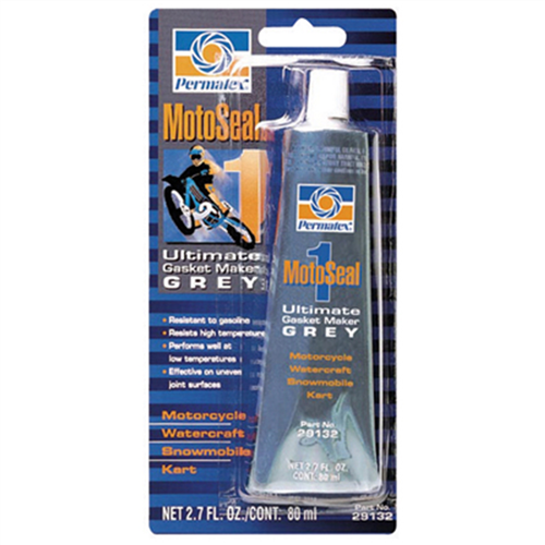 Moto Seal 1 Ultimate Gasket Maker Grey, 2.7 Fluid Ounce Tube Carded