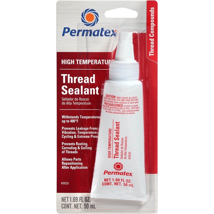 High Temperature Thread Sealant, 50mL Tube Carded