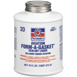 Aviation Form A Gasket #3 Sealant, 16 Ounce Bottle