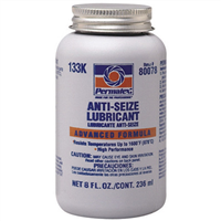 Anti-Seize Lubricant 133K, 8 Ounce Brush Top Bottle