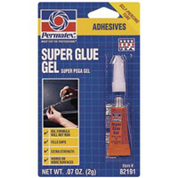 Permatex Inc 82191-CAN Super Glue Gel, 2 Gram Tube Carded