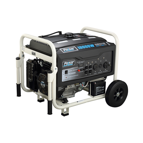 PulsarÂ® 10,000 Watt Generator Rated 8000 Watt, with Electric Start