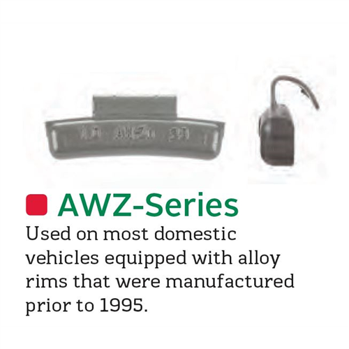 Wegmann Automotive Aw150Z Bx/25 1.50 Oz Aw Series Zinc
