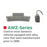 Wegmann Automotive Aw275Z</Br>Bx/25 2.75 Oz Aw Series Zinc