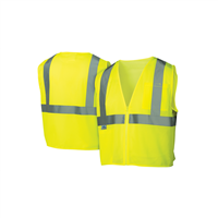 Pyramex Safety - Safety Vest - Hi-Vis Lime - Size 3X Large