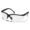 Pyramex Safety - PMXTREME - Black Frame/Clear Lens with Black Cord  , Sold 12/BOX