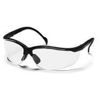 Pyramex Safety - PMXTREME - Black Frame/Clear Lens with Black Cord  , Sold 12/BOX