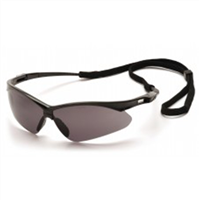 Pyramex SB6320SP</br>Pyramex Safety - PMXTREME - Black Frame/Gray Lens with Black Cord , Sold 12/BOX
