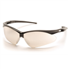 Pyramex Safety - PMXTREME - Black Frame/I/O Mirror Lens with Black Cord  , Sold 12/BOX