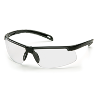 Pyramex SB8610D</br>Pyramex Safety - Black Frame/Clear Lens , Sold 12/BOX