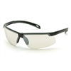 Pyramex Safety - Black Frame/Ice Blue Mirror Lens  , Sold 12/BOX