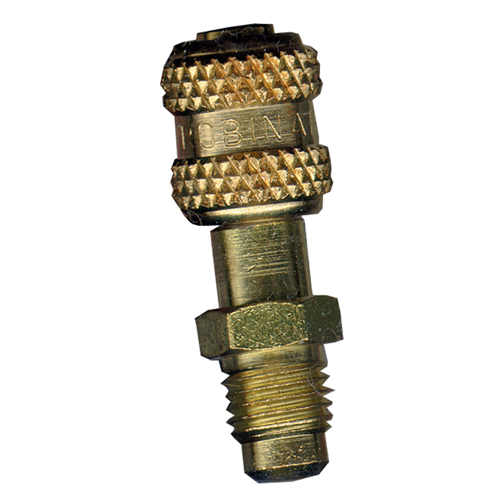 1/4" MFL x 3/16" FF Solid Brass Straight Adapter