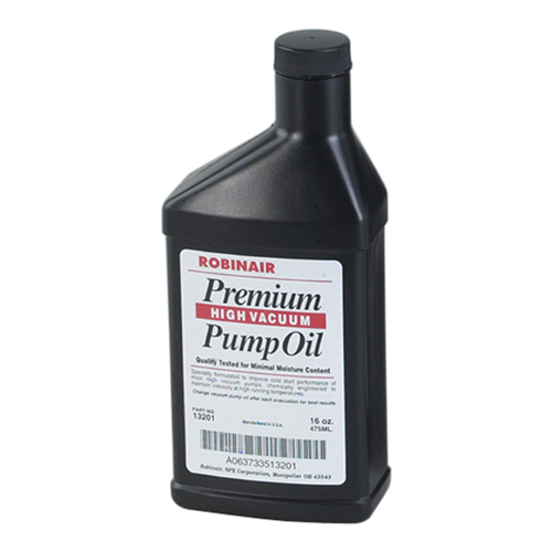 Premium High Vacuum Pump Oil - 16 oz. Case of 12