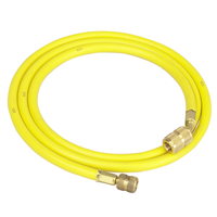 Robinair 38172a 72" R-12 Yellow Hose w/ Quick Seal Fittings