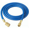 72" R-12 Blue Hose With Quick Seal Fittings