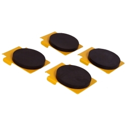 Set of Four Round Polymer Ddapters