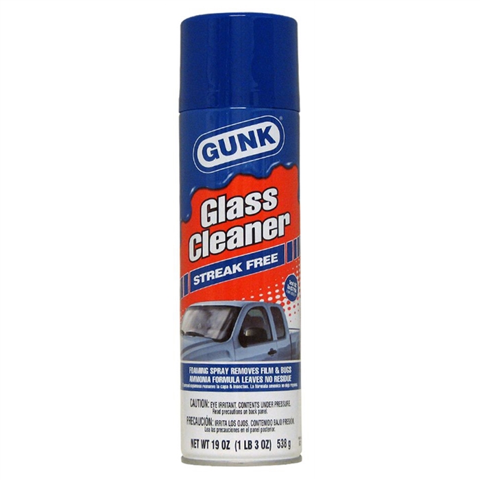 GUNK Streak-free Glass Cleaner with Ammonia, 19 oz. (EA)