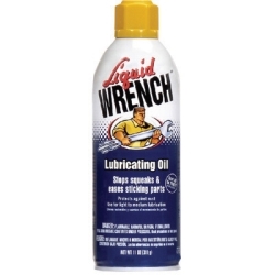 Liquid Wrench Lubricating Oil, Stops Squeaks and Displaces Moisture, 11 oz Can, 12 per Pack