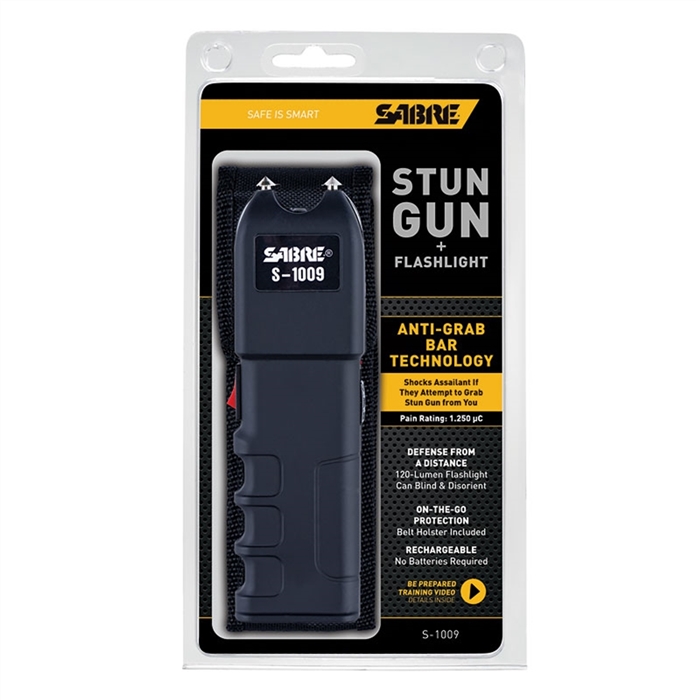 Sabre S-1009 Sabre Tactical Stun Gun & Anti-Grab Technology