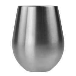 SargeÂ® Vino A34- Stainless Steel Stemless Wine Glass