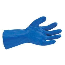 SAS Safety 1-Pair of 12 in. Deluxe Nitrile Painters Gloves, Size L