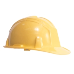 SAS Safety Lightweight Yellow Hard Hat with Front Brim