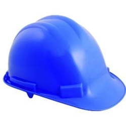 SAS SafetyÂ® Lightweight Blue Hard Hat with Front Brim