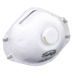 SAS SafetyÂ® N95 Valved Particulate Respirators (Box of 10)