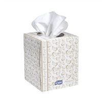 Tork Premium Facial Tissue - Cube Box - 8.2"x7.9" - 2 - 36/94 count