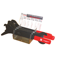 5 Piece Fan Clutch Wrench Set in a Display Rack