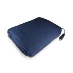 12 Volt Heated Blanket, 42" x 58", Polar Fleece, 8' Cord, Ideal for Traveling, Great Seat Warmer