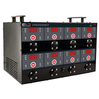 12/8/2 Amp Digital 8 Bank Charging Station - Charge Xpress