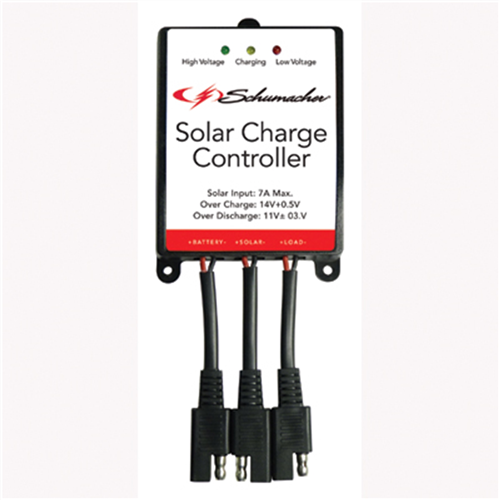 Solar Charge Controller, Protects Battery from Overcharge and Discharge, for 12 Volt Solar Panels