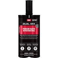 SEM Dual-Mix Problem Plastic Repair Material, 7 oz. Cartridge