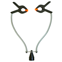 Double Arm Holding Clamp w/ Magnet Base