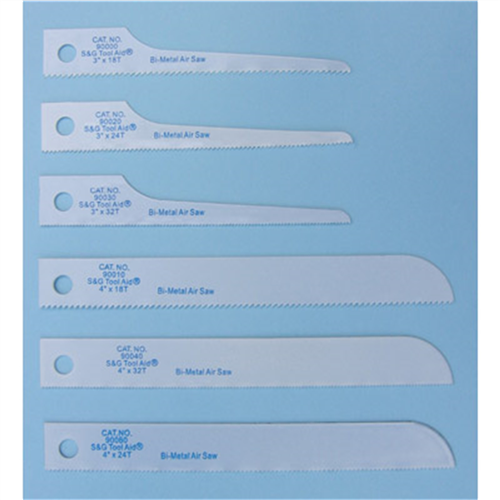 Reciprocating Air Saw Blades, 4 in. All Purpose 32 TPI (5-Pack)