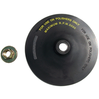 7" Quick Change Backing Pad with Hex Spindle Nut