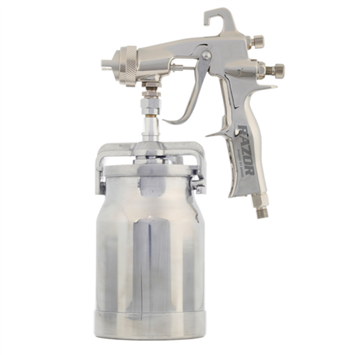 RazorÂ® Conventional Siphon Feed Spray Gun with 1.5mm Nozzle