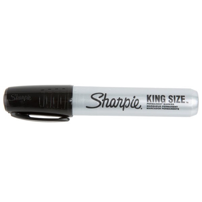 Sharpie Box of 12 Sharpie King Size Chisel Tip Permanent Markers