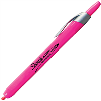 Sharpie Accent Pen-Style Retractable Highlighter, Pink