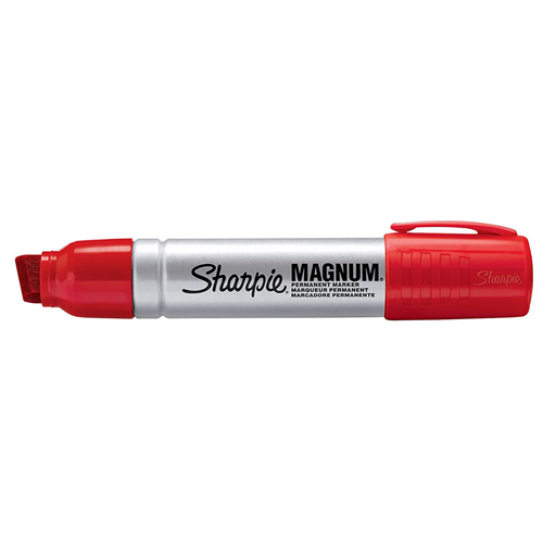 Sharpie 44002 Magnum Permanent Marker, Red - Tools & Equipment