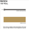 Sharpline Converting Inc R41014 Pinstripe Tape Ms, 3/16" X 150'; Buckskin