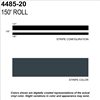 Sharpline Converting Inc 4485-20 Pinstripe Tapepinstripe Light Charcol 1/2" X 150'