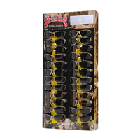 24 Piece Camo Sunglass Display - Vision Protection