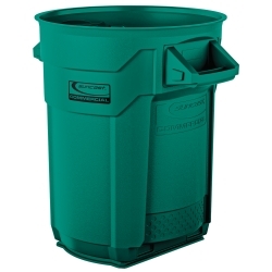 Suncast Commercial 20 Gal Utility Trash Can - Green