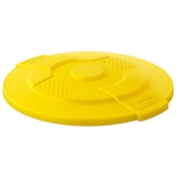 Suncast Commercial 44 Gallon Yellow Utility Lid